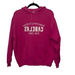Cabela’s Women’s Pink Hoodie Size Medium
